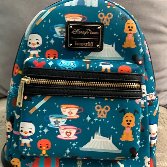 Disney x LoungeFly Park Attractions Mini Backpack - Picture 2 of 6